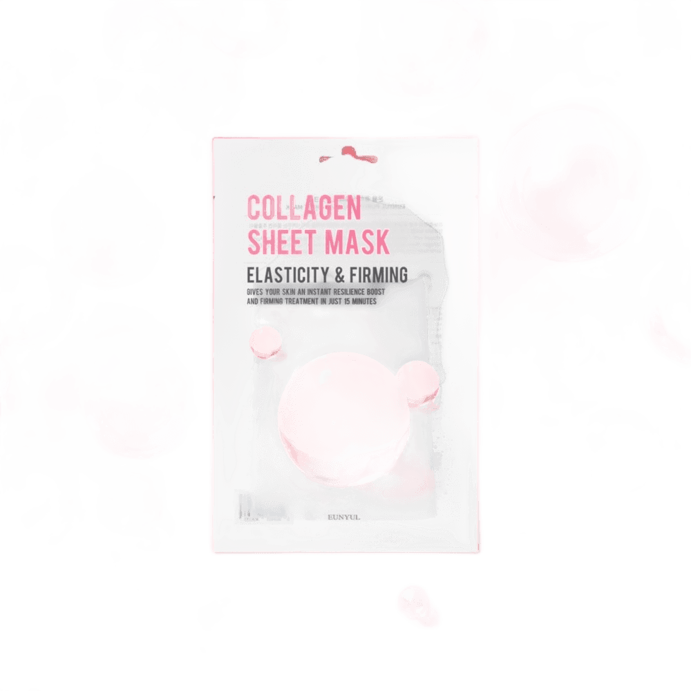 Eunyul Purity Collagen Sheet Mask, pleťová maska, 22 ml